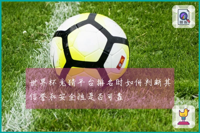 世界杯竞猜平台排名时如何判断其信誉和安全性是否可靠